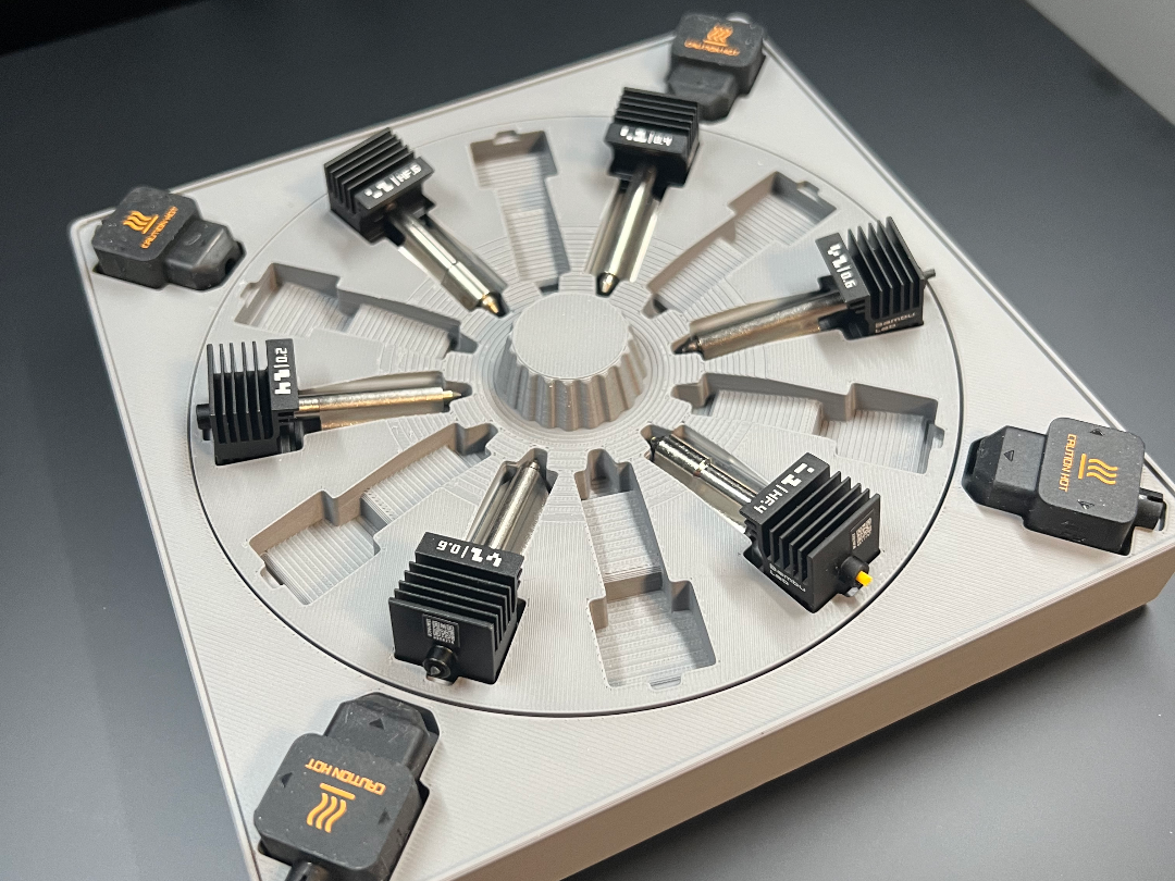 Hotend roulette organizer gridfinity