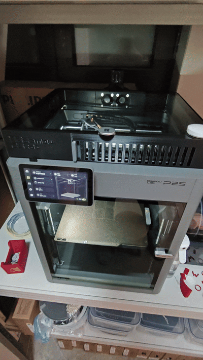 Miniatura 2 do modelo 3D P2S 智能增高架 接入米家+主动/被动散热排气+内挂氛围灯+内外双面洞洞板