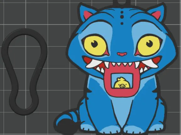 K-Pop Tiger Keychain