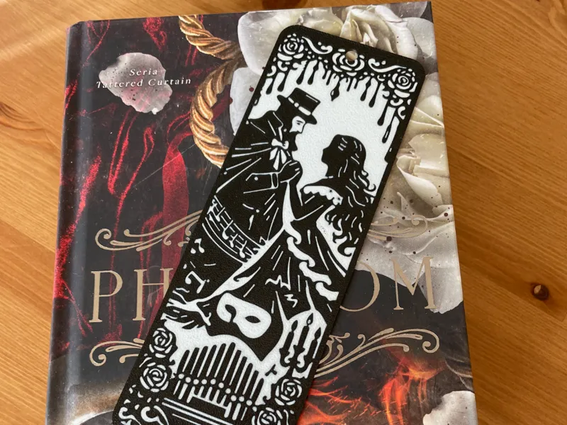 Phantom-Inspired Fantasy Bookmark 