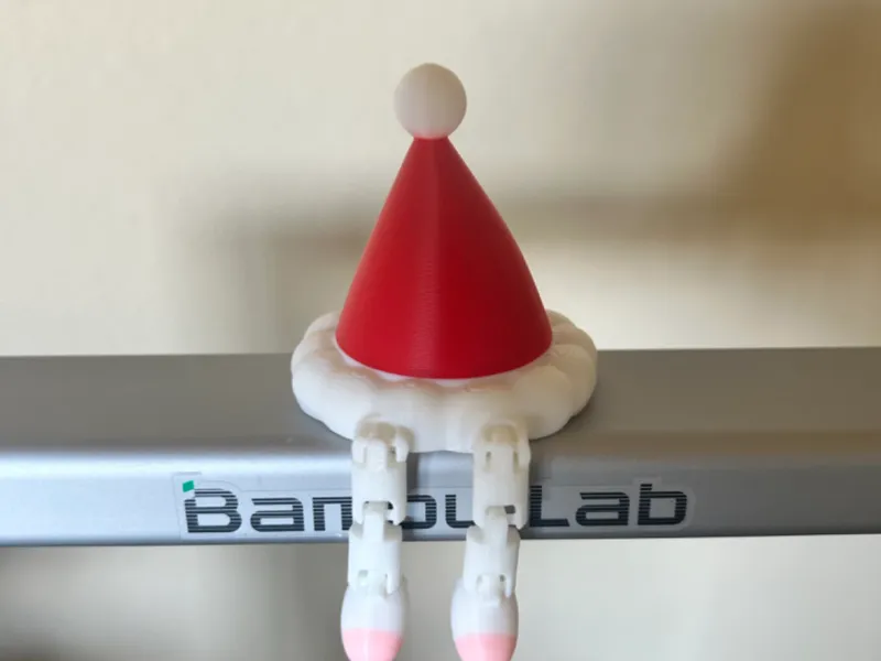Christmas hat with legs