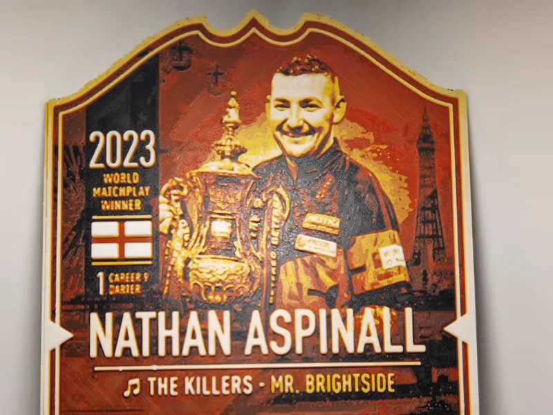 Nathan Aspinall Ultimate Darts Card
