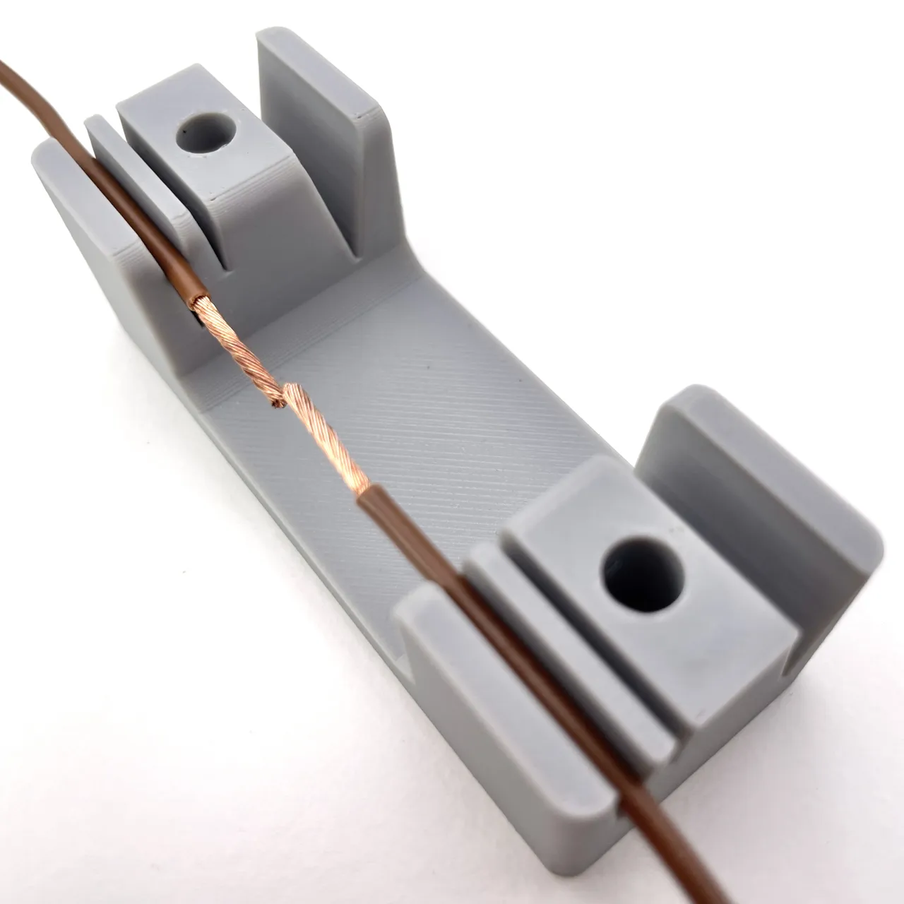 Soldering wire holder view 3