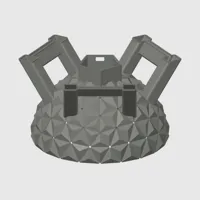 Spaceship Earth (EPCOT) avec logements pour aimants 3x6 mm — photo 4