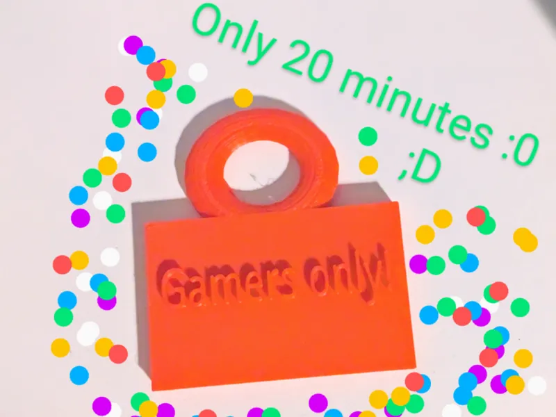 Gamers only sign