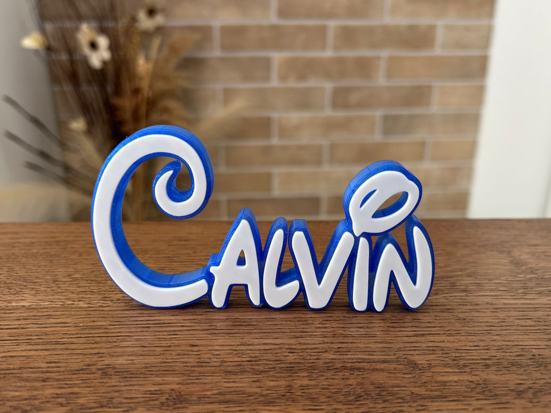Calvin Name Disney Tag