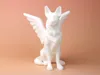 German Shepherd with Angel Wings