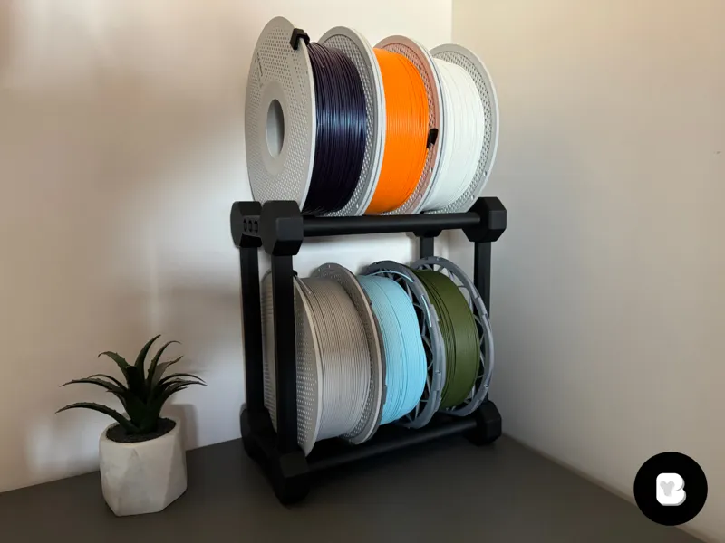 Modular Filament Spool Organizer