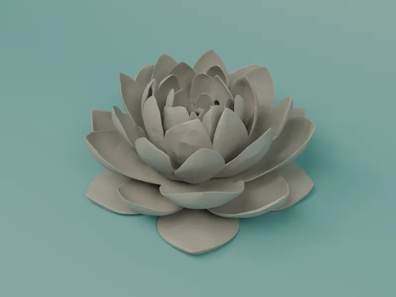 Lotus Flower Decoration