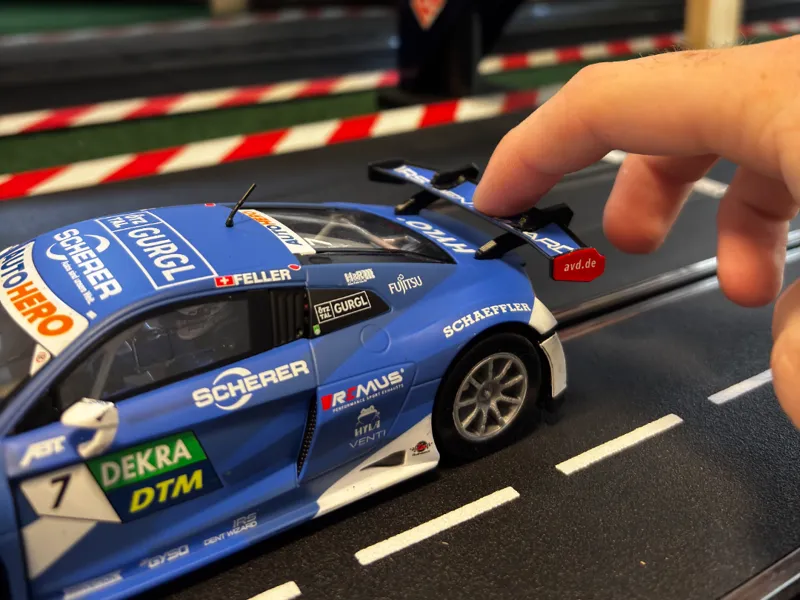 Flexible Spoiler for Carrera 1/24 Audi R8 Slot Car
