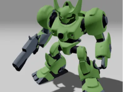 Green mech (shotgun)