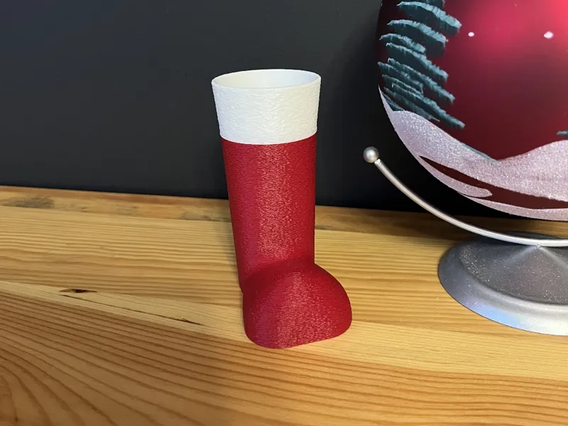 Santa's shoe