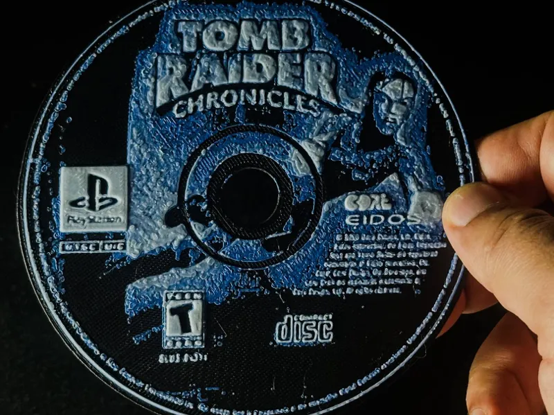 Tomb Raider PS1 CD - Hueforge