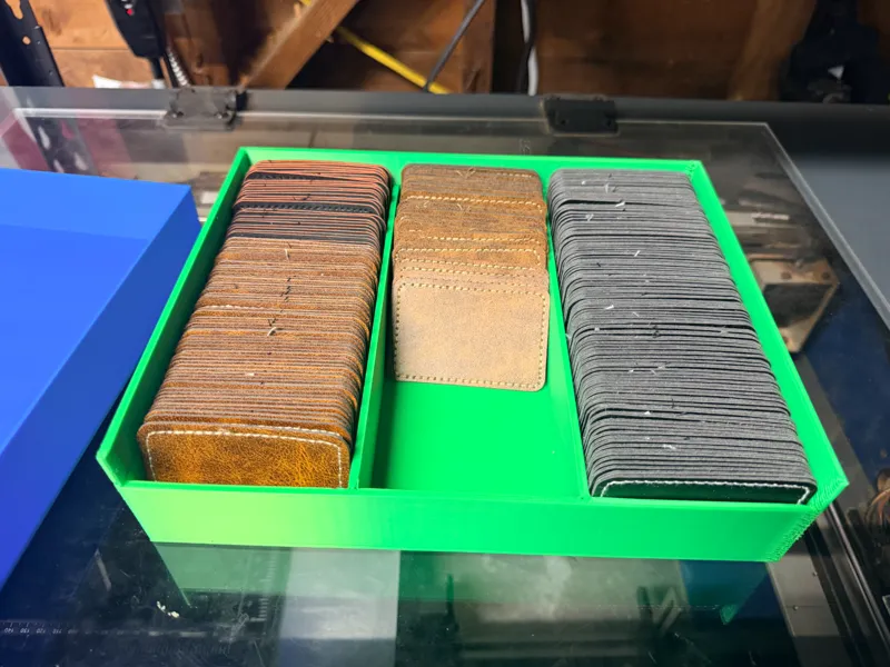 Leather or Leatherette patch box
