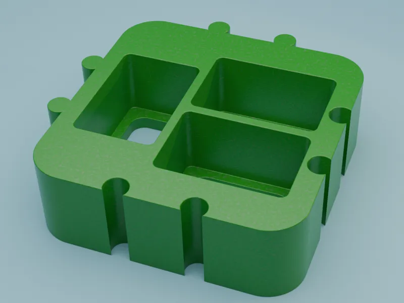 Modular 9V battery organiser