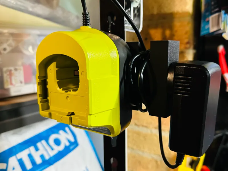 Ryobi 18V/36V Charger Shelf Hanger