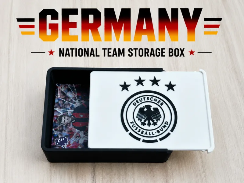 Germany National Team Storage Box – Sliding Lid