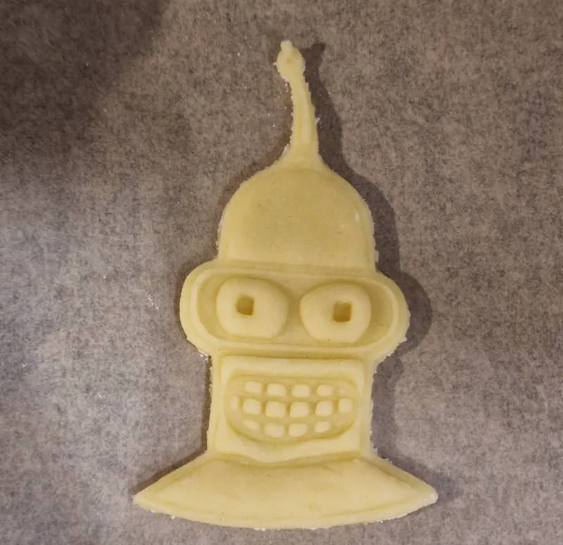 Futurama Bender Keks Ausstecher Cookie Cutter