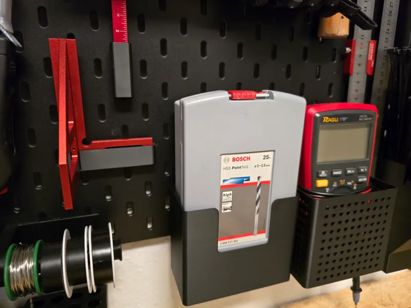 IKEA Skadis Halter für Bosch HSS Spiralbohrer Set