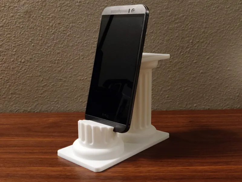 Greek Column Phone Stand