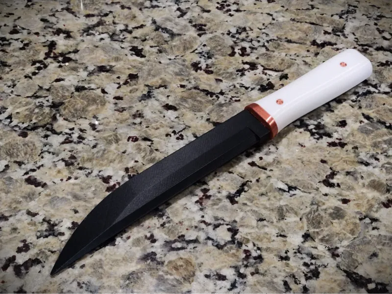 Seax-Cliffe Curved Knife