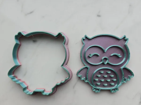 Emporte-pièce hibou pour pâte à modeler et sable cinétique