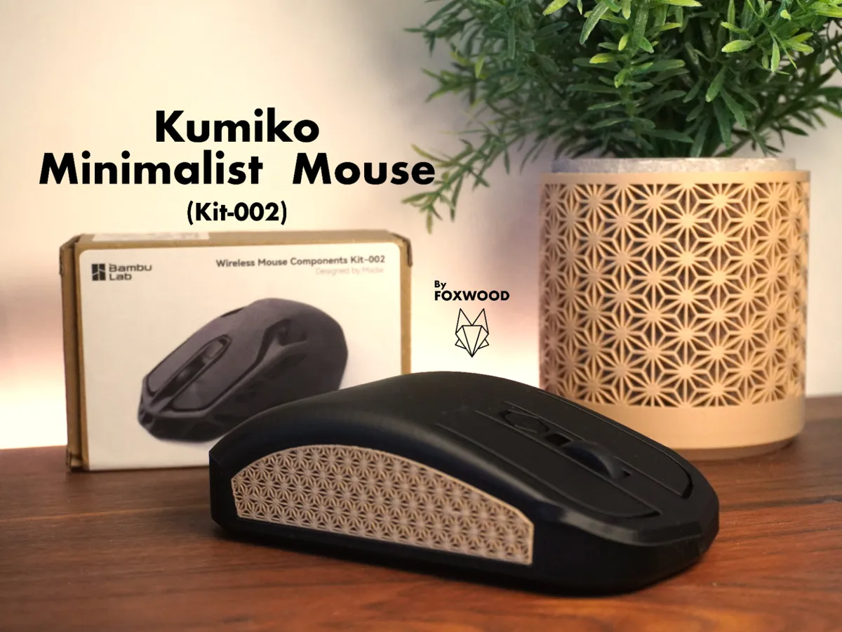Minimalist Kumiko Mouse Kit-002 - Foxwood - Free 3D Print Model ...