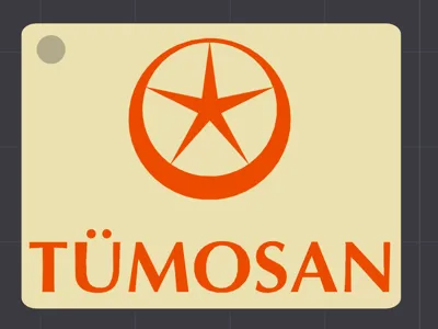 TÜMOSAN keychain