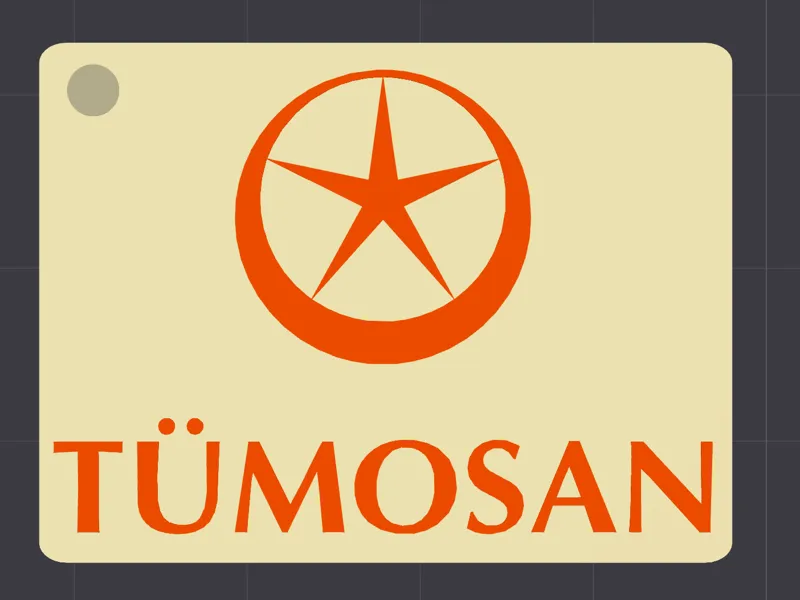 TÜMOSAN keychain