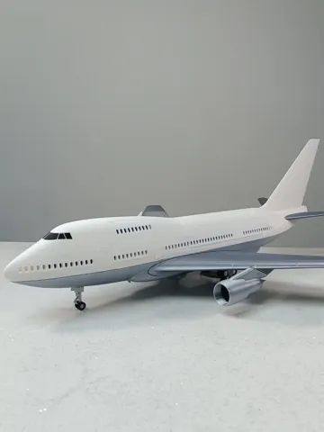 Modelo para impresión 3D: Beoing 747SP 1/100 scale model — vista de referencia 2