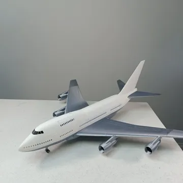 Modelo para impresión 3D: Beoing 747SP 1/100 scale model — vista de referencia 5