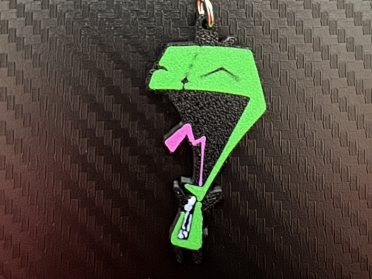 Gir from  Invader Zim keychain