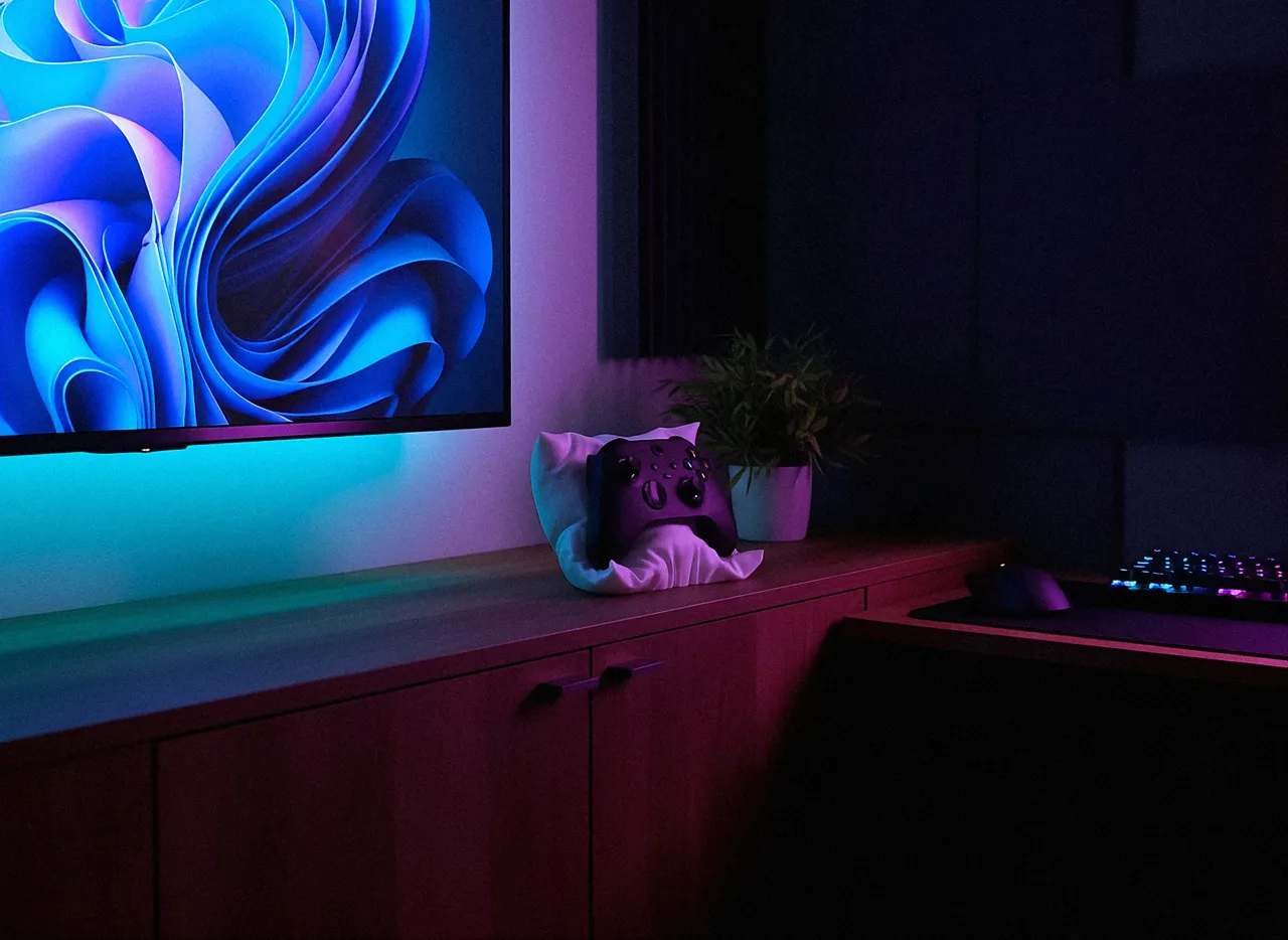 Xbox controller pillow stand view 4