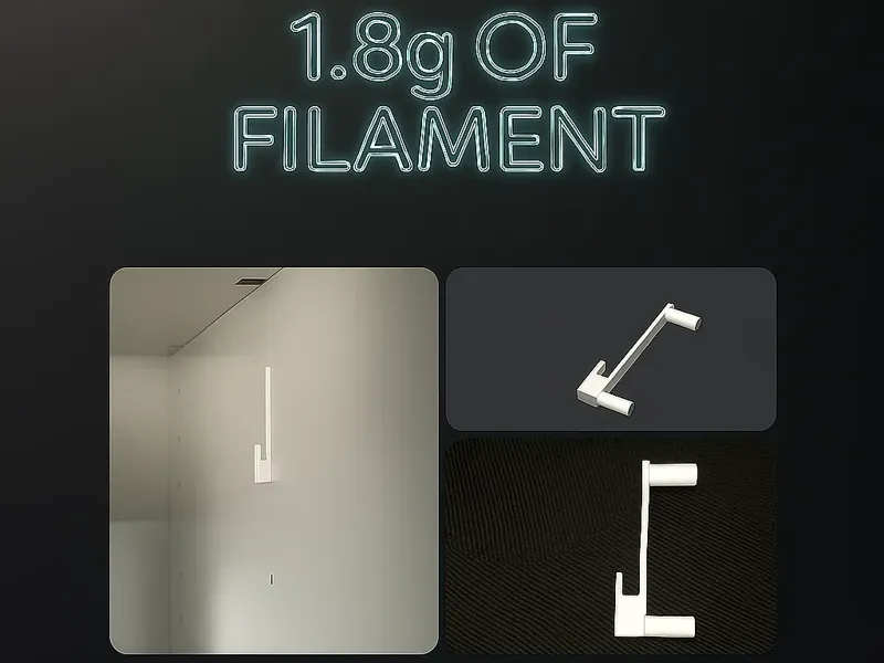 Strong IKEA Metod Mini Hook