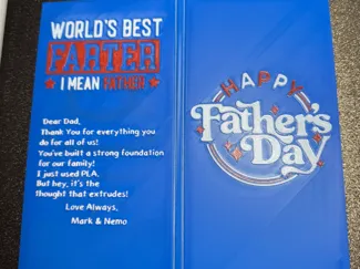 Funny Fathers Day Card