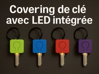 Covering clé LED