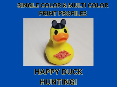 Disney Cruise Line Duck Multi and Single Color