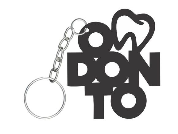 Chaveiro Odonto - Acessório Profissional