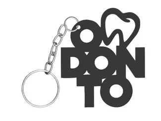 Chaveiro Odonto - Acessório Profissional
