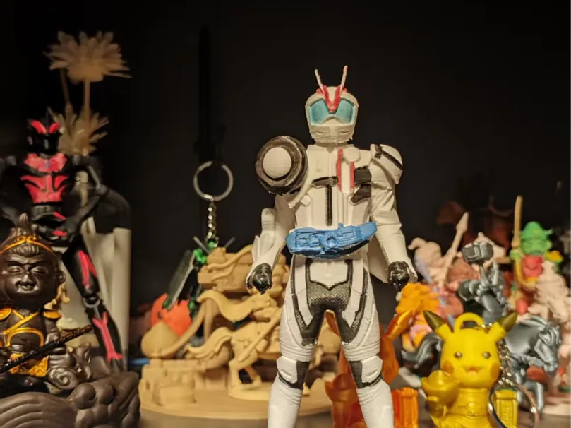 Kamen Rider - Mach - Free 3D Print Model - MakerWorld