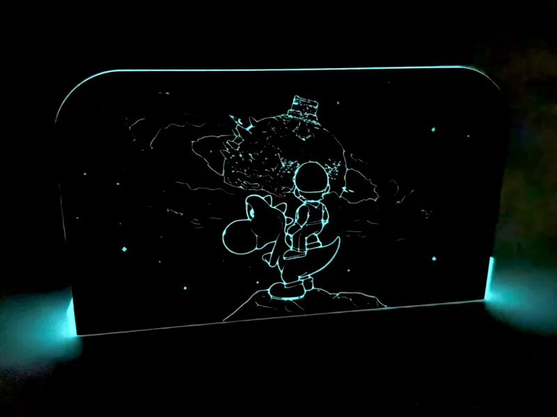 Switch 2 Dock Cover - Super Mario Galaxy Movie