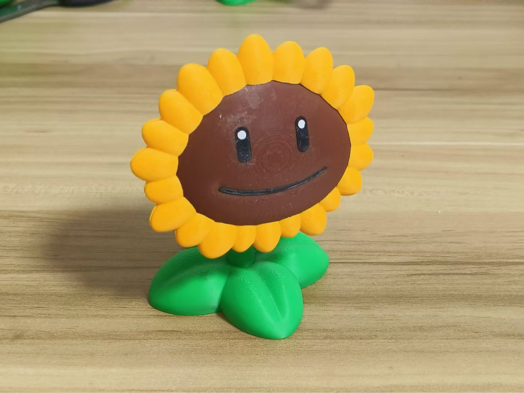 Miniatura 1 do modelo 3D 植物大战僵尸向日葵