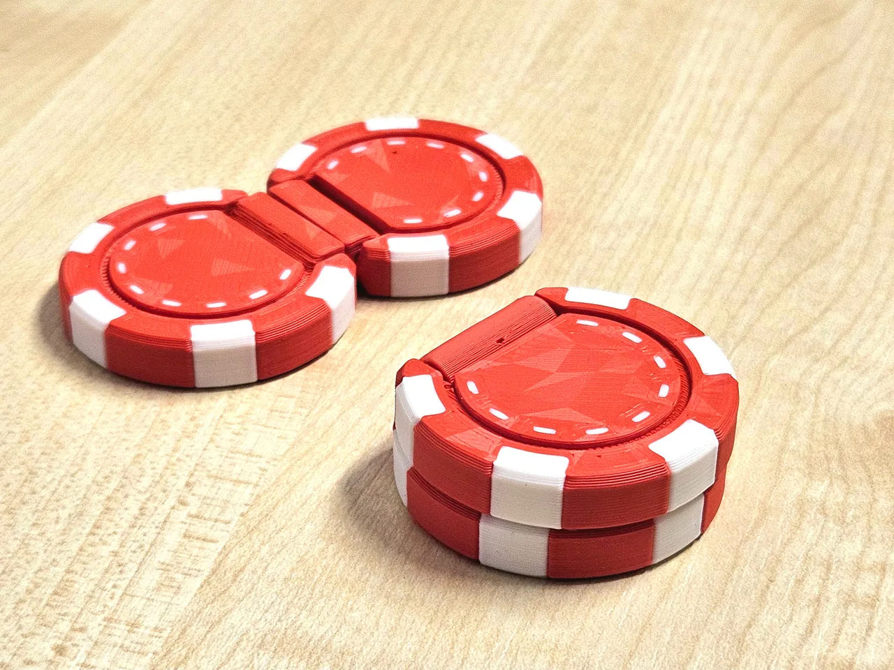 Slip and Slide Fidget Casino chips view 2