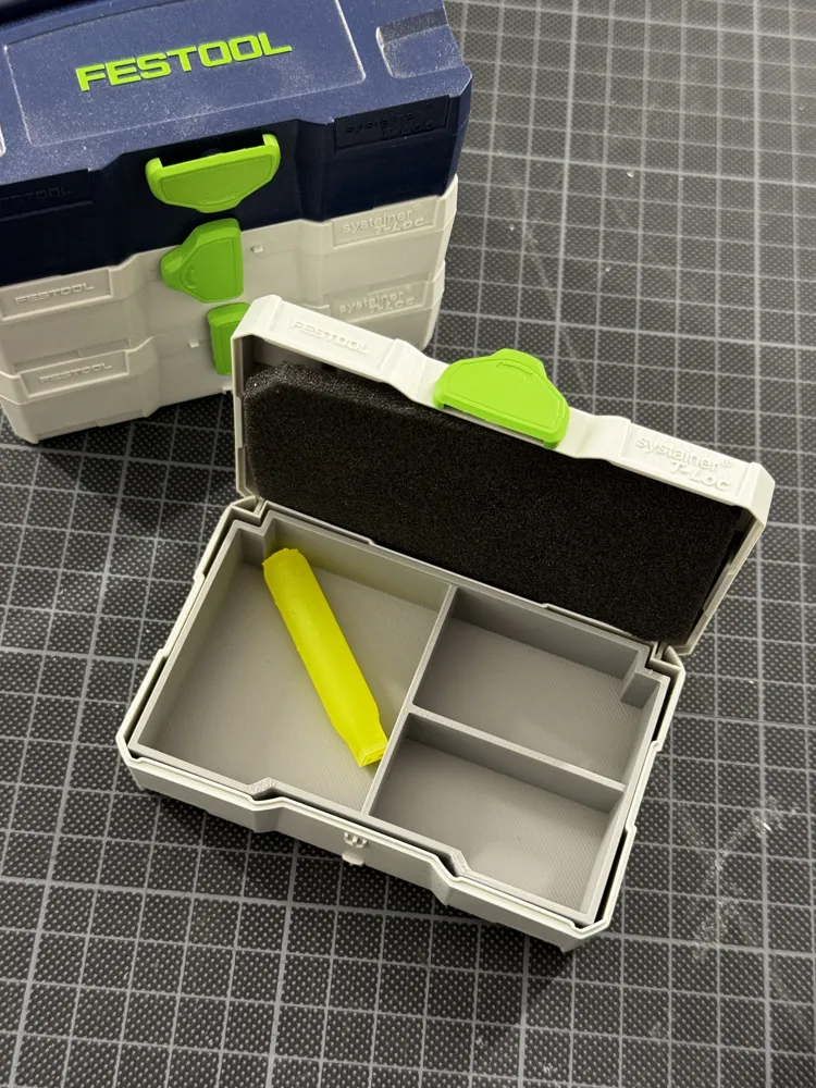 Festool / Tanos Systainer Micro inlay - Free 3D Print Model - MakerWorld