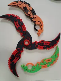 三爪版 0.2mm 层高, 2 层墙, 25% 填充