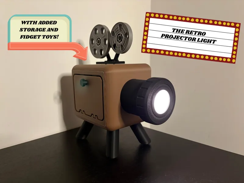 The Retro Projector Light