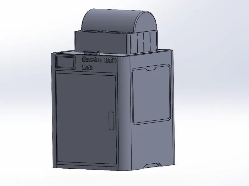 H2D AMS Miniature - Highly Detailed Model