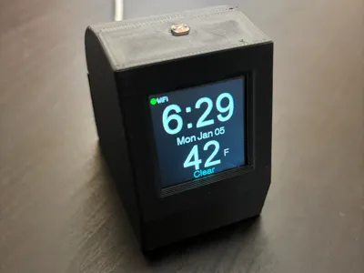 ESP32 Project Box With Display and Auto-Dim Ready