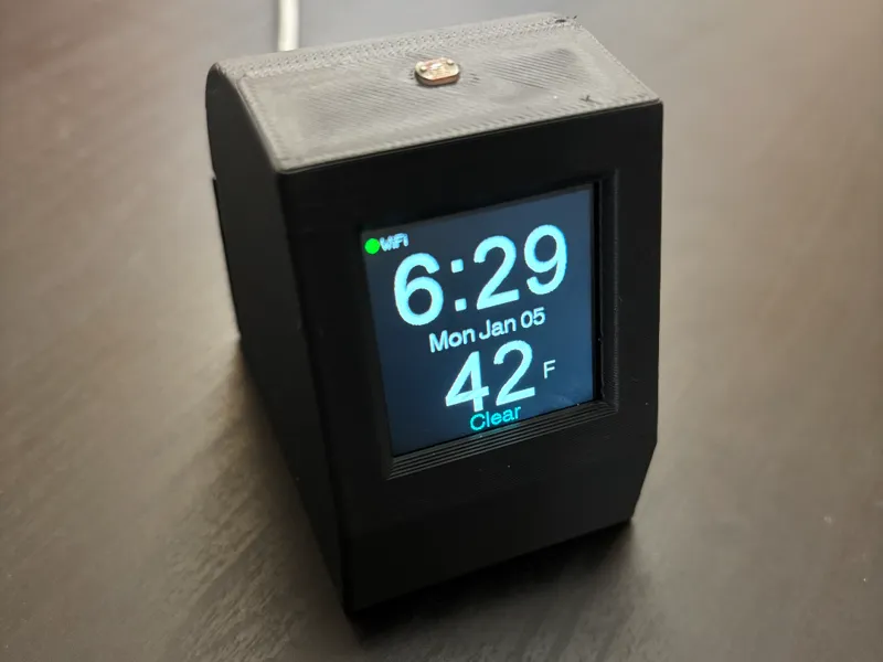 ESP32 Project Box With Display and Auto-Dim Ready