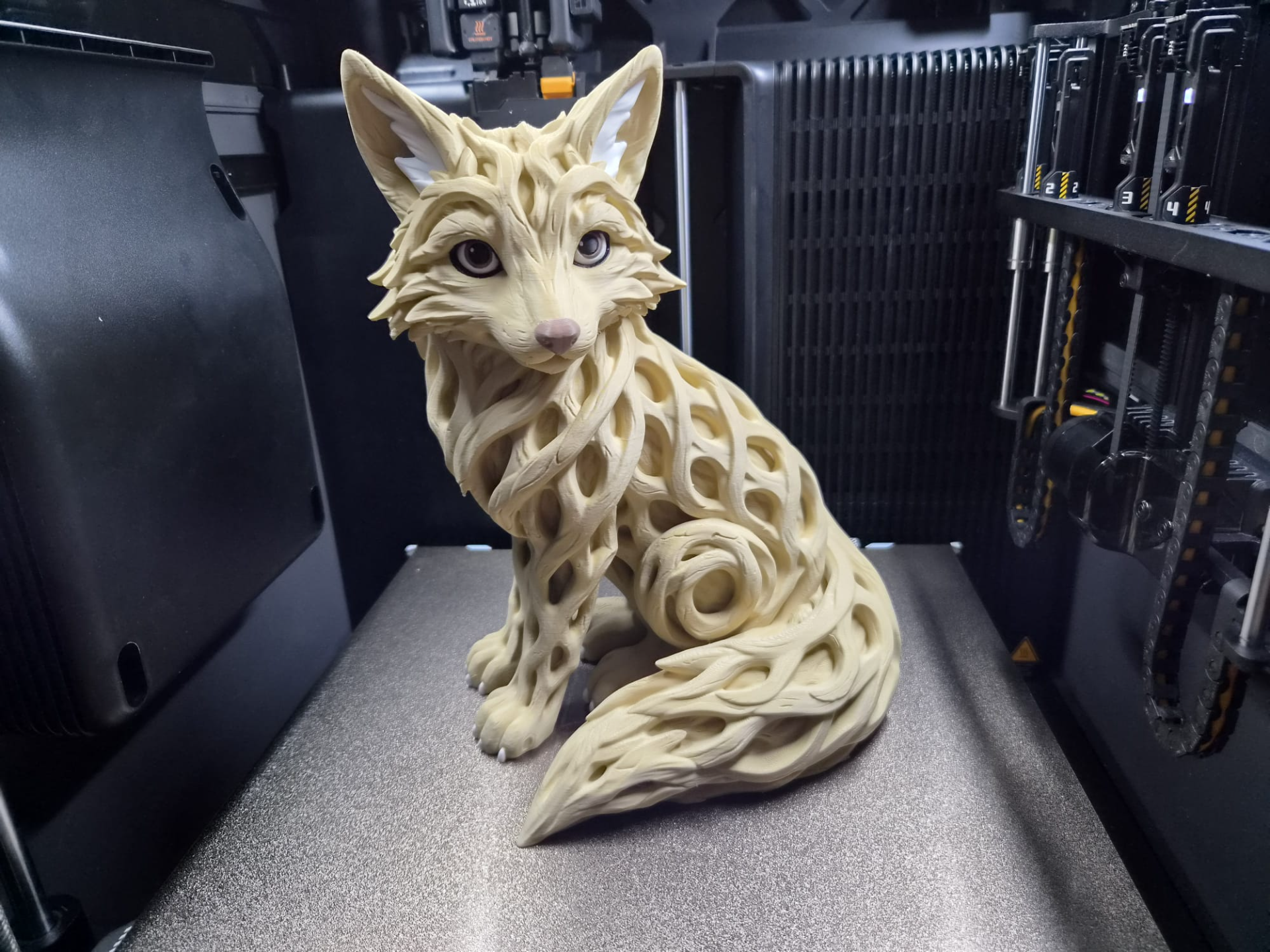 Rootwoven Fox – Where Nature Becomes Art - 1